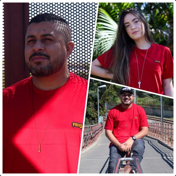 Camiseta FEMD Vermelha - Imagem 2
